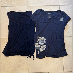 Bundle of 2 Old Navy Maternity Shirts